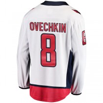 W.Capitals #8 Alex Ovechkin Fanatics Branded Breakaway Player Jersey White Stitched American Hockey Jerseys