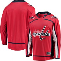 W.Capitals Fanatics Branded Breakaway Home Jersey Red Stitched American Hockey Jerseys