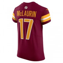 W.Commanders #17 Terry McLaurin Burgundy Vapor Elite Jersey. Stitched American Football Jerseys