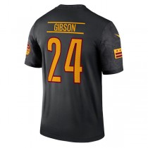 W.Commanders #24 Antonio Gibson Black Alternate Legend Jersey Stitched American Football Jerseys