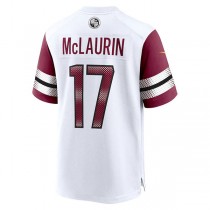 W.Commanders T#17 erry McLaurin White Game Jersey Stitched American Football Jerseys