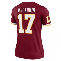 W.Football Team #17 Terry McLaurin Burgundy Legend Jersey Stitched American Football Jerseys