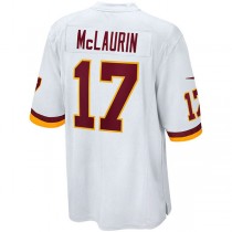 W.Football Team #17 Terry McLaurin White Player Game Jersey Stitched American Football Jerseys