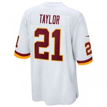 W.Football Team #21 Sean Taylor White Retired Player Team Game Jersey Stitched American Football Jerseys
