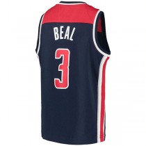 W.Wizards #3 Bradley Beal Jordan Brand Swingman Player Jersey Statement Edition Navy Stitched American Basketball Jersey