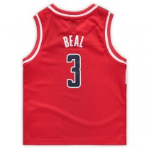 W.Wizards #3 Bradley Beal Preschool Replica Jersey Icon Edition Red Stitched American Basketball Jersey