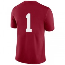 #1 Alabama Crimson Tide Football Game Jersey Crimson Stitched American College Jerseys Football Jersey