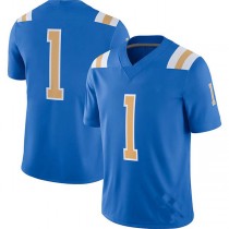 #1 U.Bruins Jordan Brand Game Jersey Blue Stitched American College Jerseys