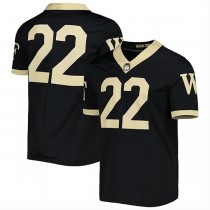 #22 W.Forest Demon Deacons Untouchable Football Jersey Black Stitched American College Jerseys
