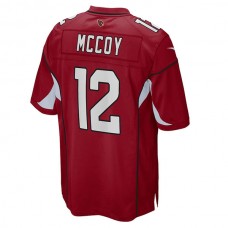 A.Cardinals #12 Colt McCoy Cardinal Game Jersey Stitched American Football Jerseys