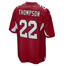 A.Cardinals #22 Deionte Thompson Cardinal Game Player Jersey Stitched American Football Jerseys