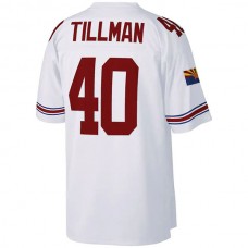 A.Cardinals #40 Pat Tillman Mitchell & Ness White Big & Tall 2000 Retired Player Replica Jersey Stitched American Football Jerseys