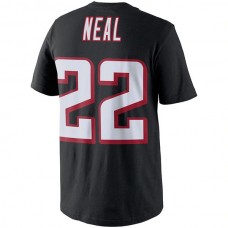 A.Falcons #22 Keanu Neal Black Player Pride Name & Number T-Shirt Stitched American Football Jerseys