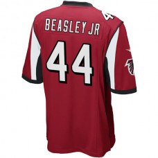 A.Falcons #44 Vic Beasley Red Game Jersey Stitched American Football Jerseys