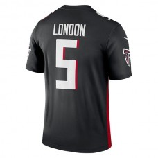 A.Falcons #5 Drake London Black Legend Jersey Stitched American Football Jerseys