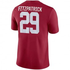 Alabama Crimson Tide #29 Minkah Fitzpatrick Game Jersey Crimson Stitched American College Jerseys Football Jersey
