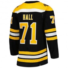 B.Bruins #71 Taylor Hall Primegreen Authentic Pro Home Player Jersey Black Stitched American Hockey Jerseys