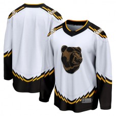 B.Bruins Fanatics Branded Special Edition 2.0 Breakaway Blank Jersey White Stitched American Hockey Jerseys