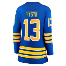 B.Sabres #13 Mark Pysyk Fanatics Branded Home Breakaway Player Jersey Royal Stitched American Hockey Jerseys