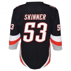 B.Sabres #53 Jeff Skinner Alternate Replica Player Jersey Black Stitched American Hockey Jerseys