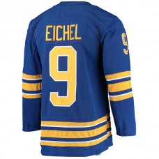 B.Sabres #9 Jack Eichel Home Captain Patch Primegreen Authentic Pro Player Jersey Royal Stitched American Hockey Jerseys