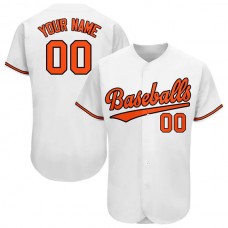 Baseball Jerseys Custom Baltimore Orioles Stitched Personalized Button Down Baseball T Shirt