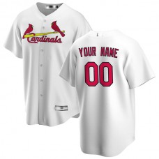 Baseball Jerseys Custom St. Louis Cardinals White Home Replica Custom Jersey
