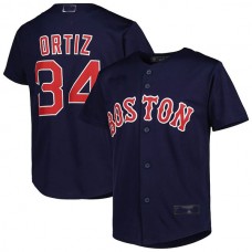 Boston Red Sox #34 David Ortiz Navy 2022 Hall of Fame Replica Player Jersey Baseball Jerseys