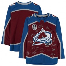 C.Avalanche Fanatics Authentic Multi-Signed 2022 Stanley Cup Champions with Multiple Signatures - Limited Edition of 100 Hockey Jerseys