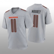 C.Bears #11 Darnell Mooney Gray Atmosphere Game Jersey Stitched American Football Jerseys