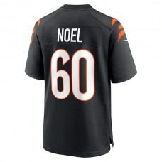 C.Bengals #60 Desmond Noel Black Game Player Jersey Stitched American Football Jerseys