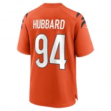 C.Bengals #94 Sam Hubbard Orange Alternate Game Jersey Stitched American Football Jerseys