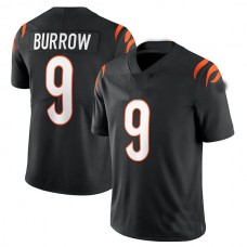 C.Bengals #9 Joe Burrow Black Vapor Limited Jersey Stitched American Football Jerseys