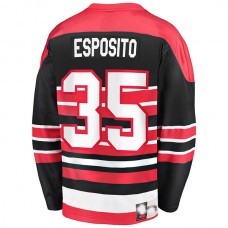 C.Blackhawks #35 Tony Esposito Fanatics Branded Premier Breakaway Retired Player Jersey Red Stitched American Hockey Jerseys