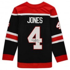 C.Blackhawks #4 Seth Jones Fanatics Authenti Autographed Reverse Retro Authentic Jersey Red Stitched American Hockey Jerseys