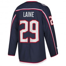 C.Blue Jackets #29 Patrik Laine Home Authentic Player Jersey Navy Stitched American Hockey Jerseys