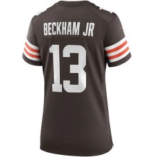 C.Browns #13 Odell Beckham Jr. Brown Game Jersey Stitched American Football Jerseys