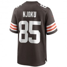 C.Browns #85 David Njoku Brown Player Game Jersey Stitched American Football Jerseys