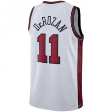 C.Bulls #11 DeMar DeRozan Unisex 2022-23 Swingman Jersey City Edition White Stitched American Basketball Jersey