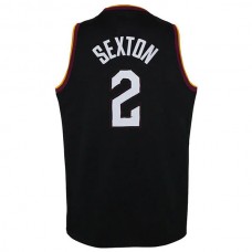 C.Cavaliers #2 Collin Sexton 2020-21 Swingman Jersey Black City Edition Stitched American Basketball Jersey