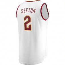 C.Cavaliers #2 Collin Sexton Fanatics Branded Fast Break Replica Player Jersey White Association Edition Stitched American Basketball Jersey