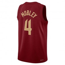 C.Cavaliers #4 Evan Mobley 2022-23 Swingman Jersey Wine Icon Edition Stitched American Basketball Jersey