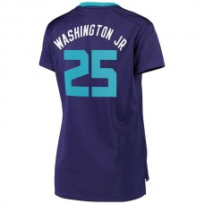 C.Hornets #25 PJ Washington Jr. Fanatics Branded Women's Fast Break Replica Player Jersey Statement Edition Purple Stitched American Basketball Jersey