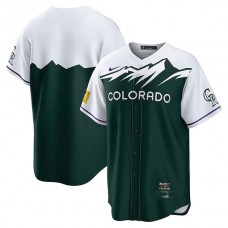 Colorado Rockies Green 2022 City Connect Replica Team Jersey Baseball Jerseys