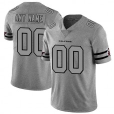 Custom A.Falcons 2019 Gray Gridiron Gray Vapor Untouchable Limited Jersey Stitched American Football Jerseys