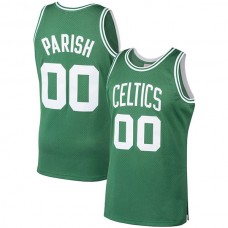 Custom B.Celtics Robert Parish Mitchell & Ness 1985-86 Hardwood Classics Swingman Player Jersey Kelly Green American Stitched Basketball Jersey