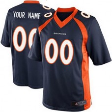 Custom D.Broncos 2013 Blue Game Jersey Stitched Jersey American Football Jerseys