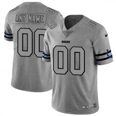 Custom IN.Colts 2019 Gray Gridiron Gray Vapor Untouchable Limited Jersey Stitched American Football Jerseys