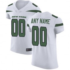 Custom NY.Jets Alternate Road White Vapor Untouchable Football Elite Jersey American Stitched Jersey Football Jerseys