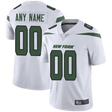 Custom NY.Jets Road White Vapor Untouchable Football Limited Jersey American Stitched Jersey Football Jerseys
